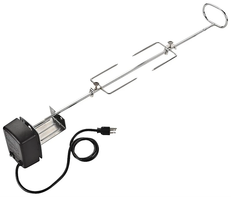 Weber Genesis 300 Series Gas Grill Rotisserie Kit, 33 In Stainless Steel
