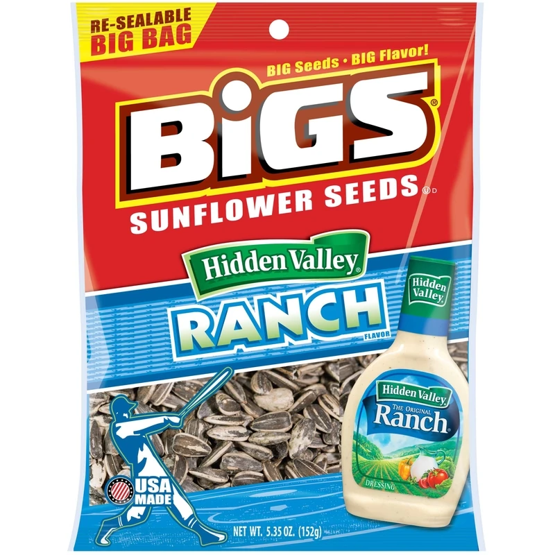 Hidden Valley Zesty Ranch Sunflower Seeds, 5.35 oz.