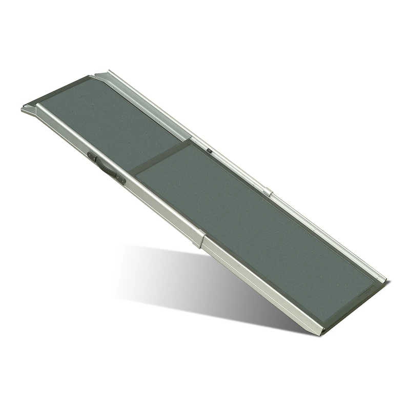 Deluxe Telescoping Portable Lightweight Aluminum Pet Ramp for Dogs and Cats Standard Size