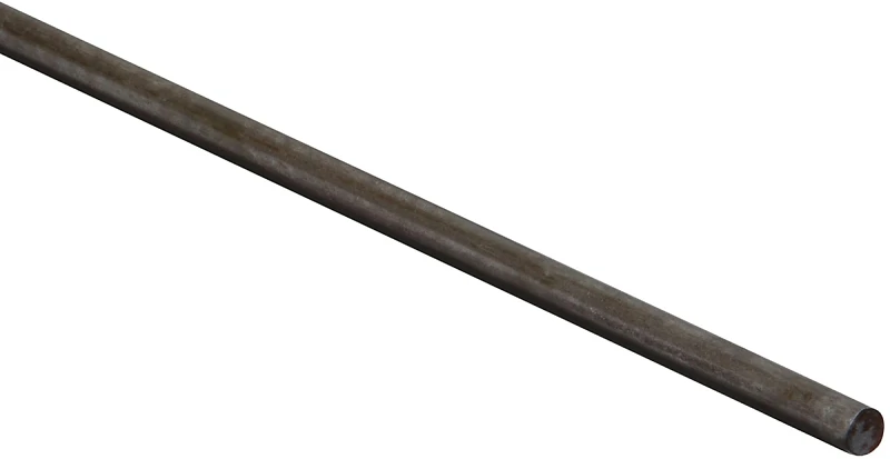 Cold Rolled Steel Smooth Rod, 1/4 Inch Diameter by 72 Inches Length