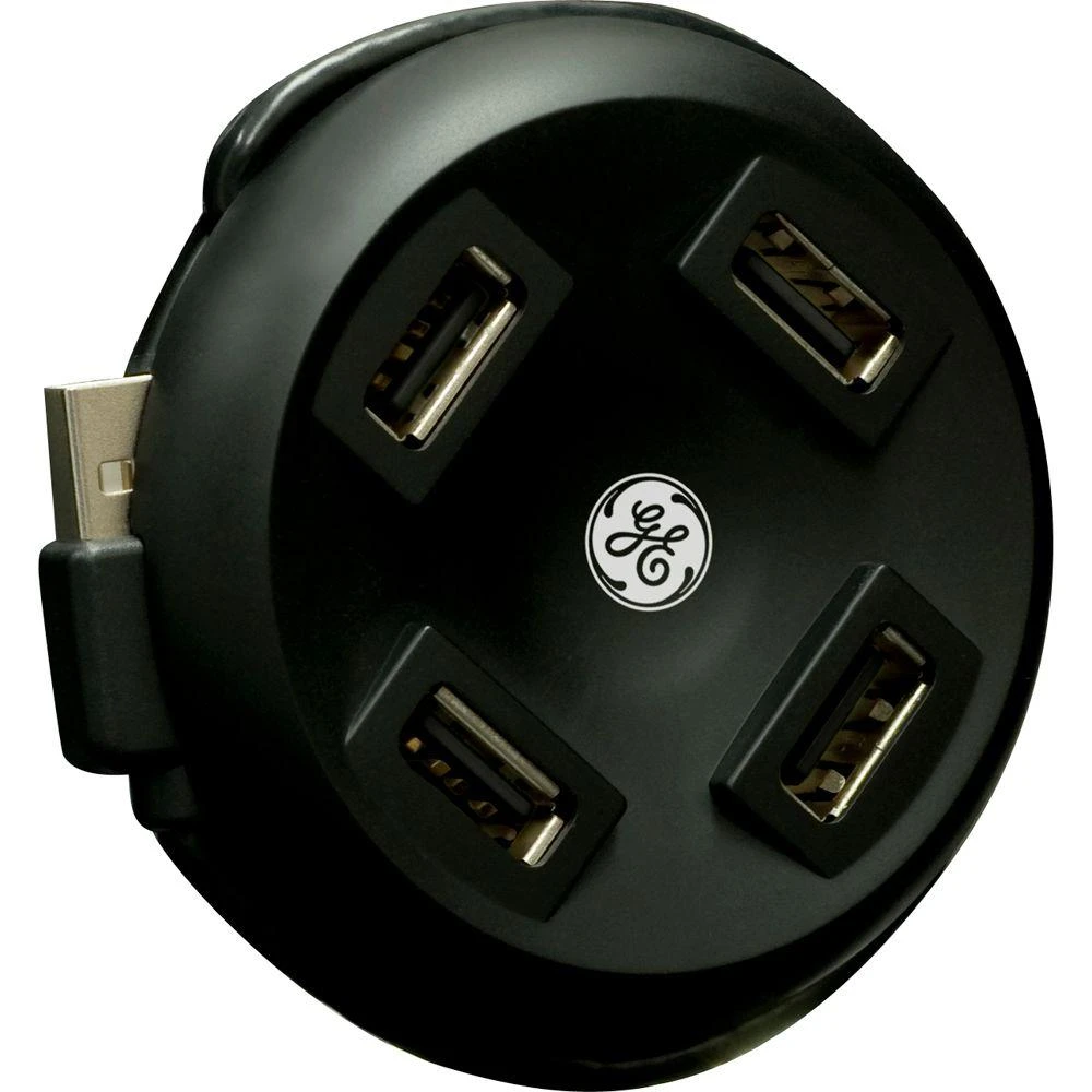 98209 Usb 2.0 4-port Round Hub For Enhanced Connectivity