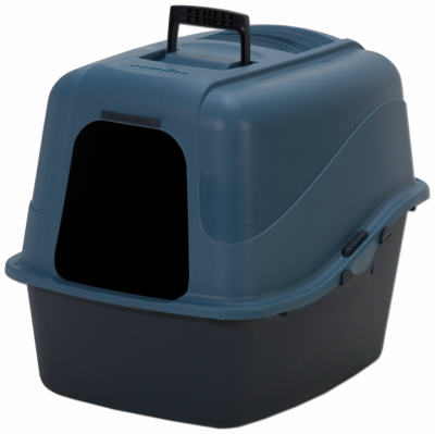 Jumbo Hooded Litter Pan Set With Microban - 22 X 18 X 18.5 Inches