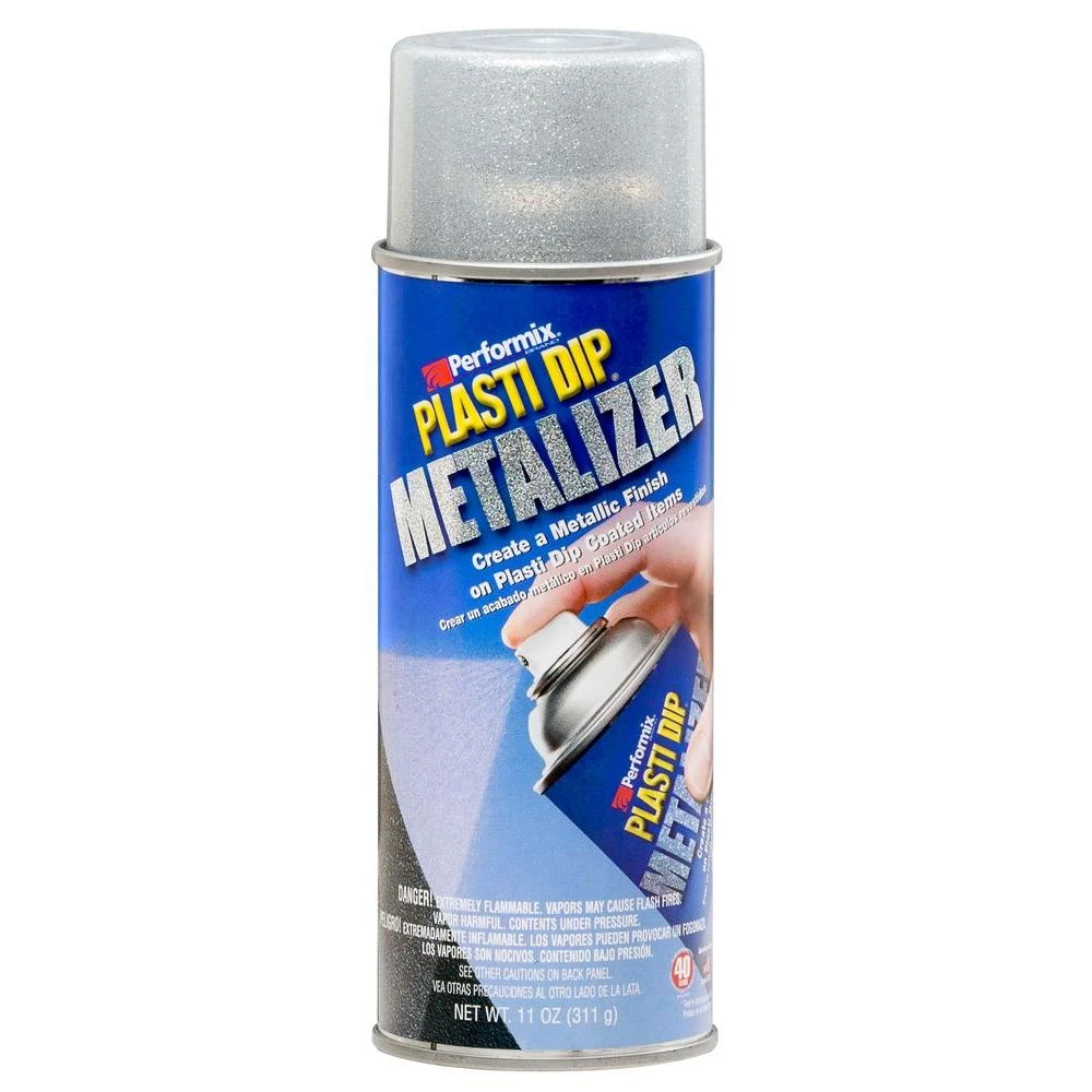 Metalizer Satin Bright Aluminum Specialty Metallic Spray 11 Oz - Uv Resistant