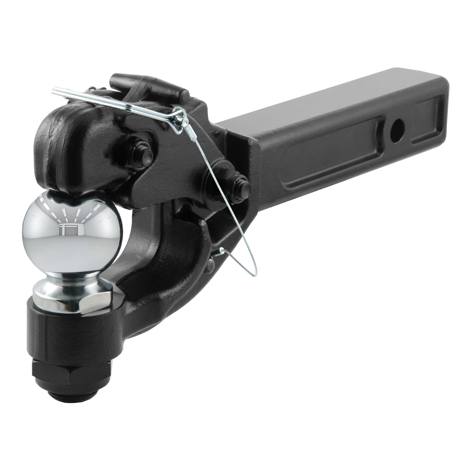 48006 Receiver-mount Ball And Pintle Hitch, 2-5/16 In. Ball, 16,000 Lb Capacity