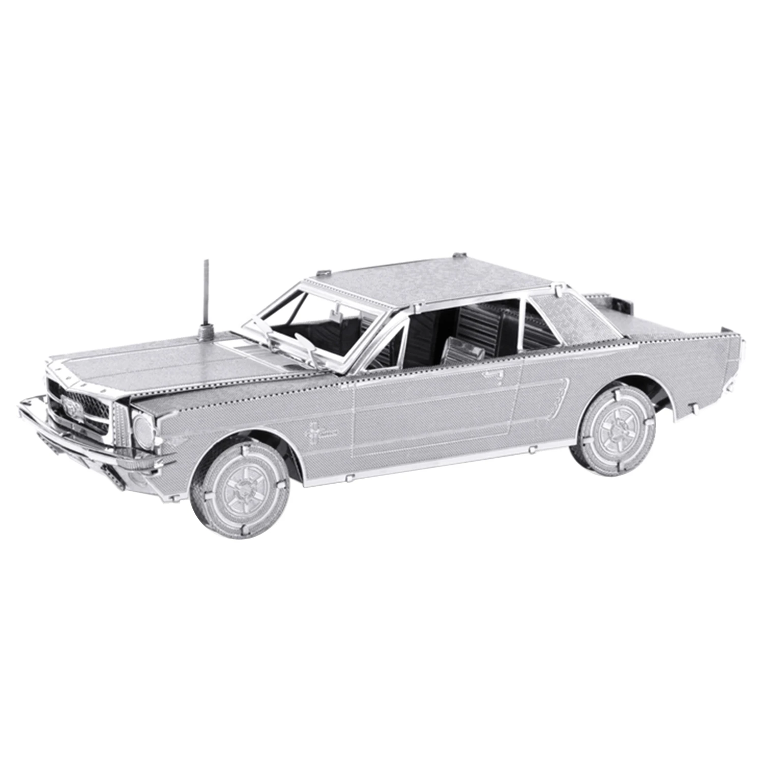 Metal Earth 1965 Ford Mustang 3d Model Kit - Metal Construction