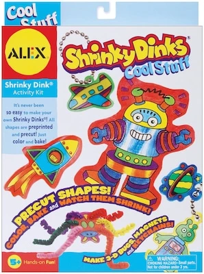Shrinky Dinks Cool Stuff Activity Kit - Creative Diy Fun