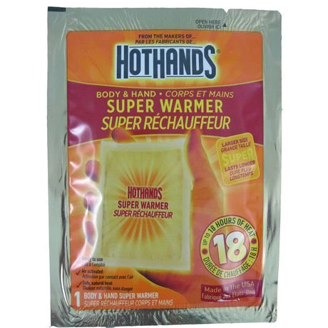 HEATMAX Fibre-Metal by Honeywelll SWHH1 HotHands Heat Packs, Large