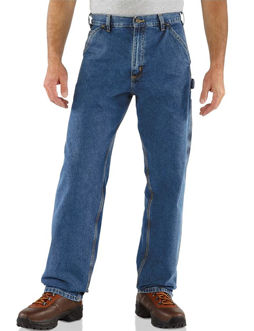 Men's 46x32 Deepstone Cotton Straight Leg Work Dungaree Jeans