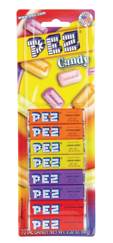PEZ Fruit Candy 2.32 oz.