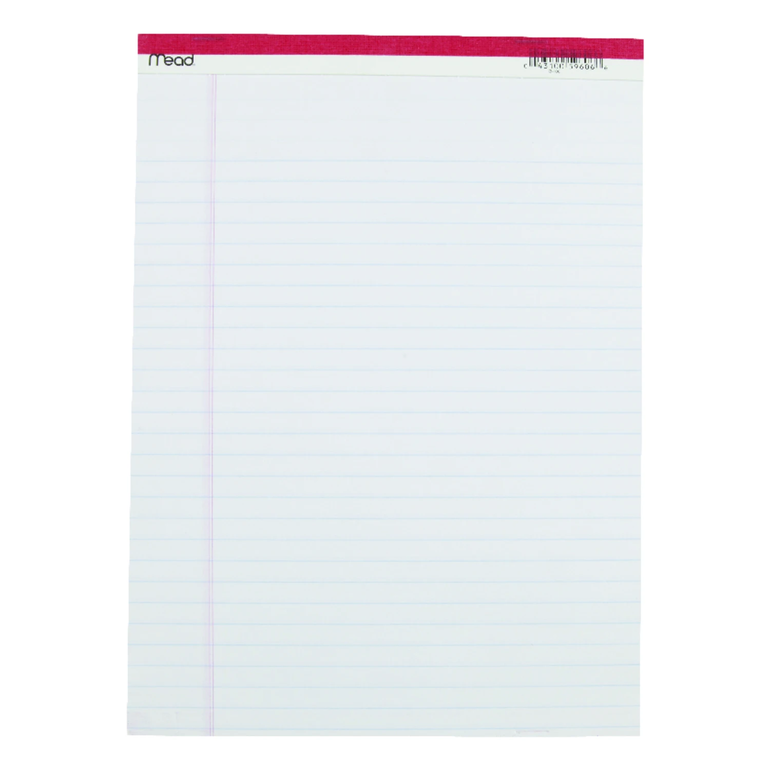 MEAD LEGAL PAD WHITE 8X11