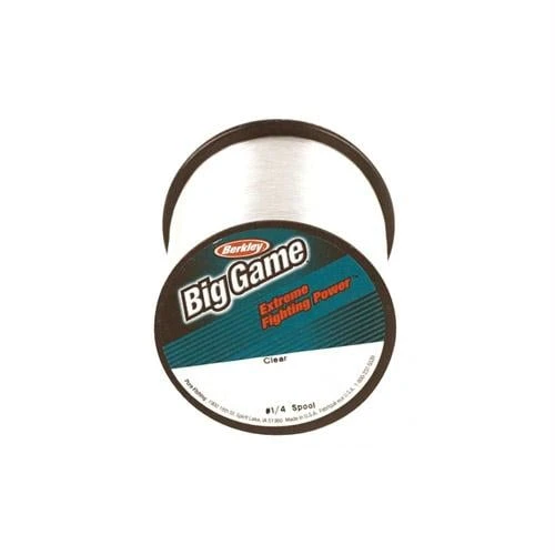 Berkley Trilene Big Game Monofilament Fishing Line - 50 Lb Test, 275 Yards, Clear
