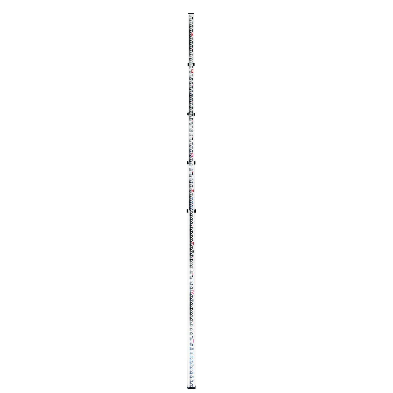16 Ft. Aluminum Telescoping Rod, 2-3/4 In. Wide, White, Model Gr16