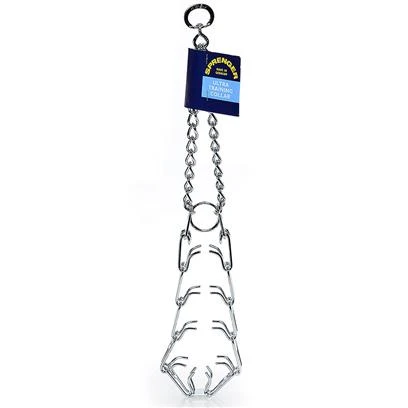 Herm Sprenger Prong Training Collar, 12 Inch, 2.25mm, Silver Finish