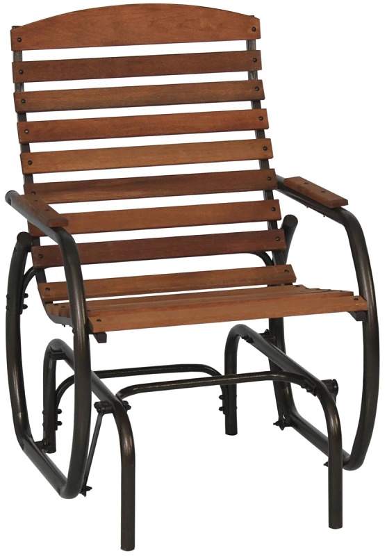 Taupe Hi-back Glider Chair, Model Cg-41t, 250 Lb Capacity