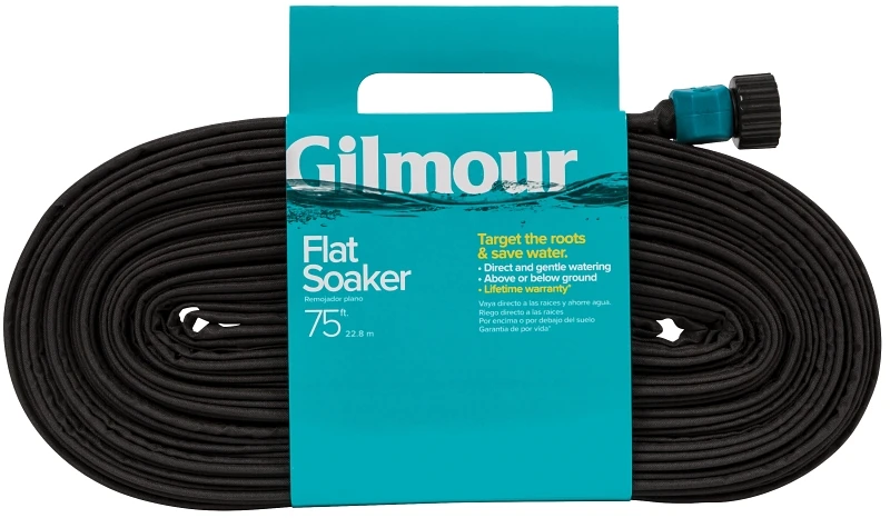 Gilmour 5/8 In. X 75 Ft. Soaker Hose With Cloth Cover - Efficient Watering Solution