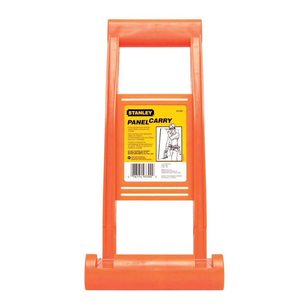 93-300k High Visibility Orange Panel Carry Handle, 14-1/2 In L, 200 Lb Capacity