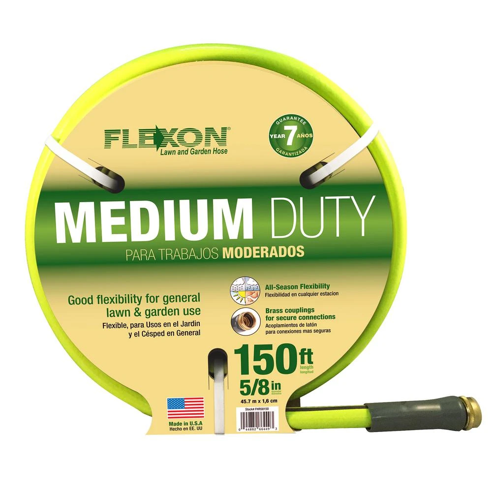 5/8 In. Dia. X 150 Ft. Medium-duty Rubber & Vinyl Garden Hose