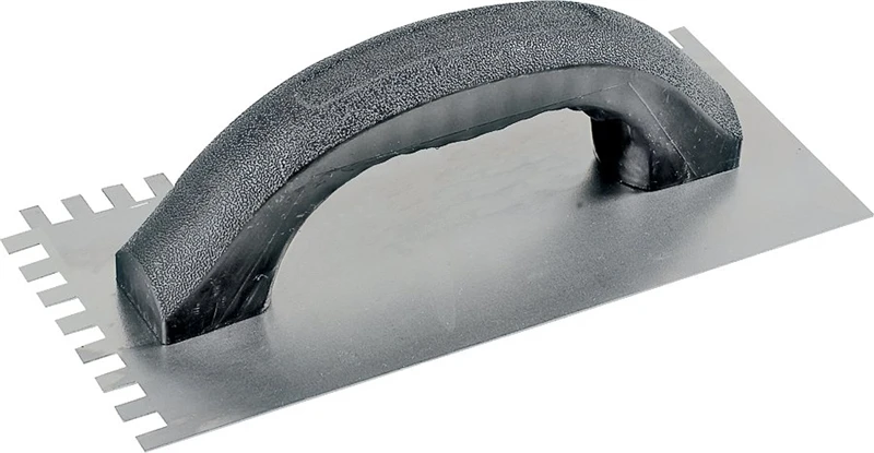 M-d Building Products 49100 Square Notch Trowel, 9 In L X 4 In W, 1/4 In Notch