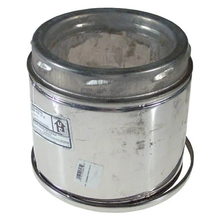 206036u Stainless Steel Insulated Chimney Pipe, 8 In Od, 36 In Length