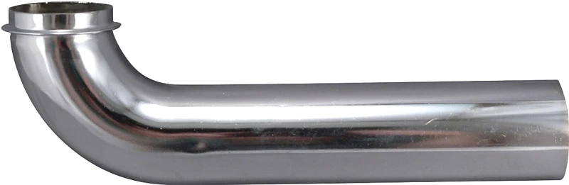 Pp4cp Wall Tube, 1-1/2 In Diameter, 7 In Length, Brass, Chrome Plated