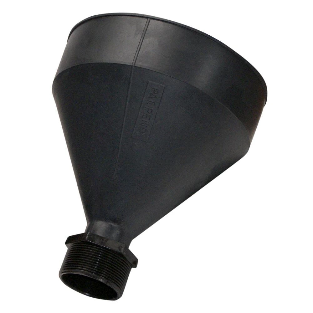 3-quart Drum Funnel With 2 Inch Thread For Automotive Use