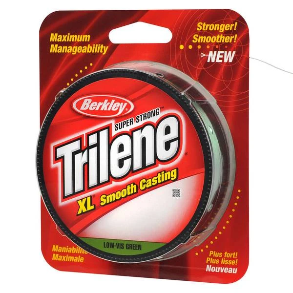 Berkley Trilene Xl Monofilament Fishing Line - Low-vis Green - 330 Yards - 4 Pound Test