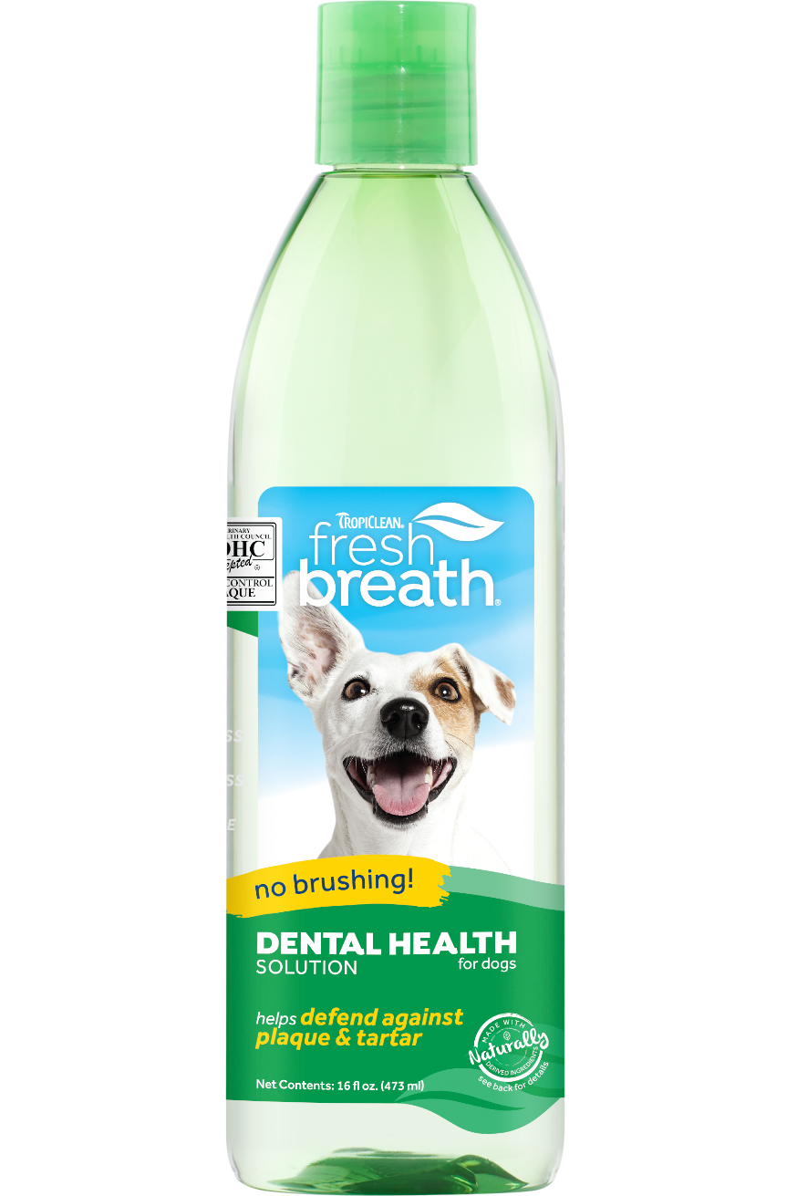 Fresh Breath Oral Care Water Additive For Dogs, 33.8 Ounces