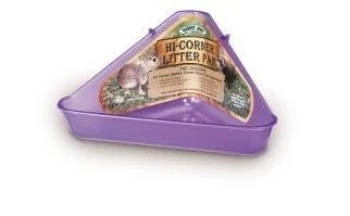 Hi-corner Litter Pan For Ferrets And Small Animals - 13.75'' L X 10'' W X 6.5'' H