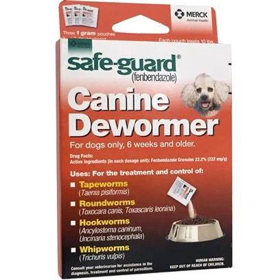 WORMER DOG SAFEGUARD 40LB