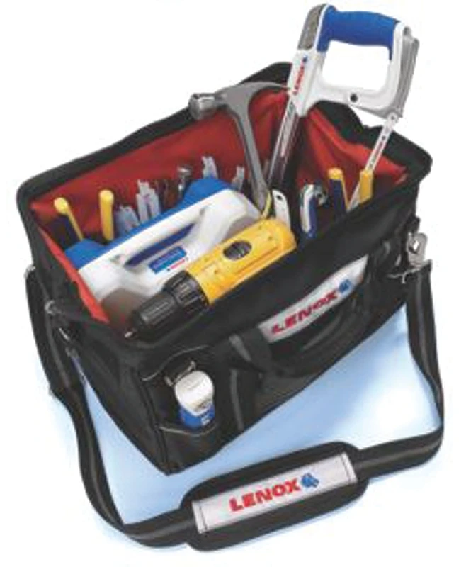 1787426 Contractor's Tool Bag, 16 In W X 12 In D X 10 In H, 14-pocket