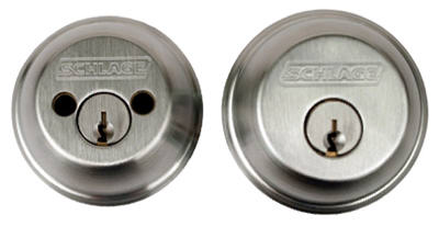 B62n626 Satin Chrome Double Cylinder Deadbolt - Grade 1 Security