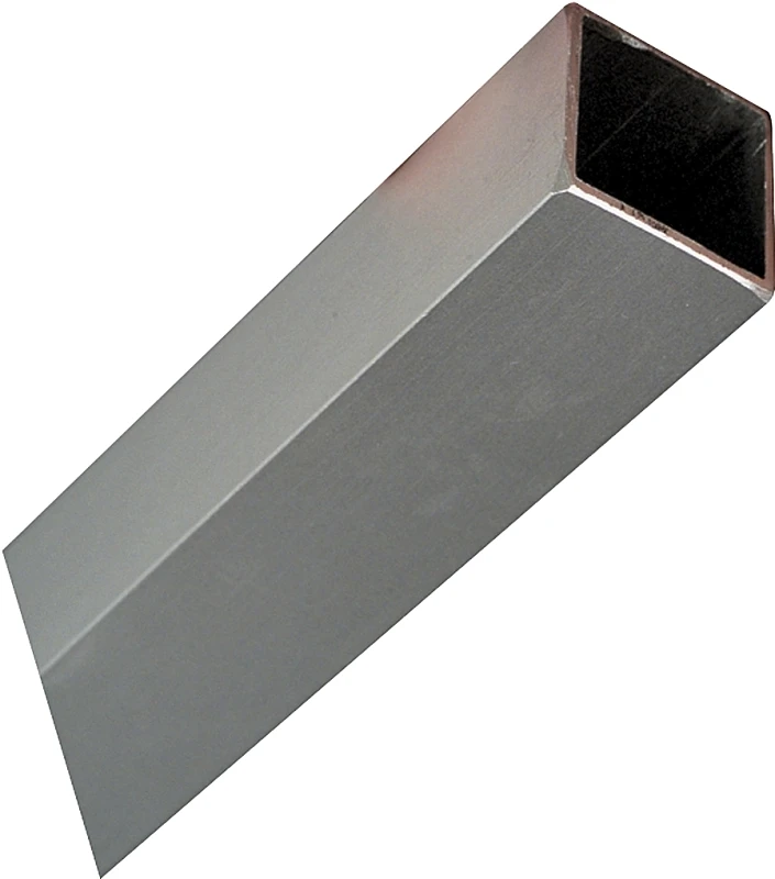 N247-619 Aluminum Square Tube, 1 X 1/16 X 48 Inches, Mill Finish
