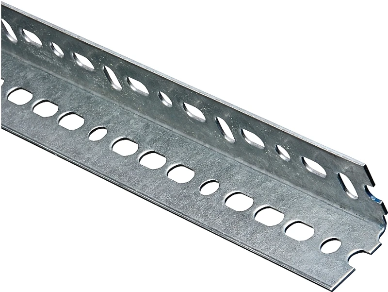 Zinc-plated 1-1/2 In. X 3 Ft. Slotted Angle For Storage Solutions