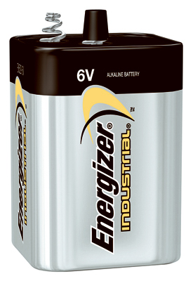 En529 6v Industrial Alkaline Lantern Battery Pack Of 6 - Spring Terminal