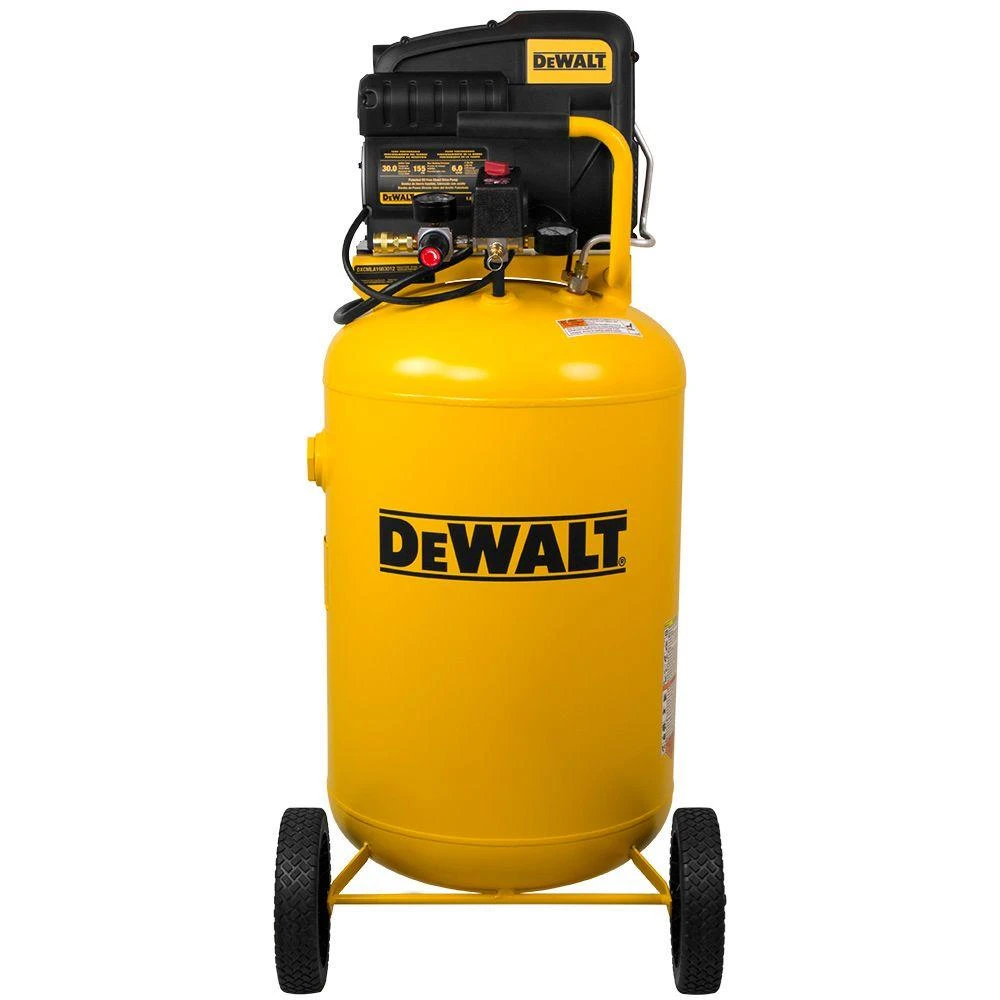 30 Gallon Portable Electric Air Compressor, Vertical, 120/240-volt, 1.9rhp