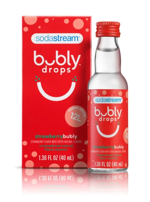 SodaStream Bubly drops Strawberry Citrus Fruit Drops 1.36 oz 1 pk