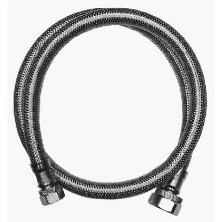 Homewerks Worldwide 3/8-in Compression 20-in Braided Stainless Steel Faucet Supply Line Homewerks Worldwide 3/8-in Compression 20-in Braided Stainless Steel Faucet Supply Line