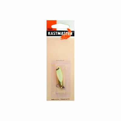 Kastmaster Gold Spoon Fishing Lure, 1 and 3 Quarter Inches Long