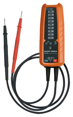 Tools Et200 Electronic Voltage And Continuity Tester With Worklight