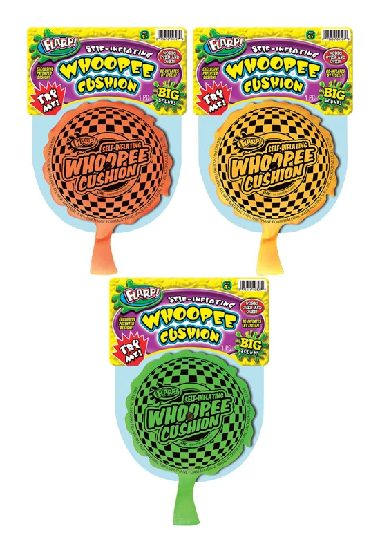 Flarp Whoopee Cushion Rubber Assorted 1 pc.