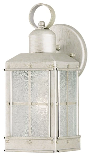 69610 Pewter Patina 1-light Outdoor Nautical Wall Lantern Fixture