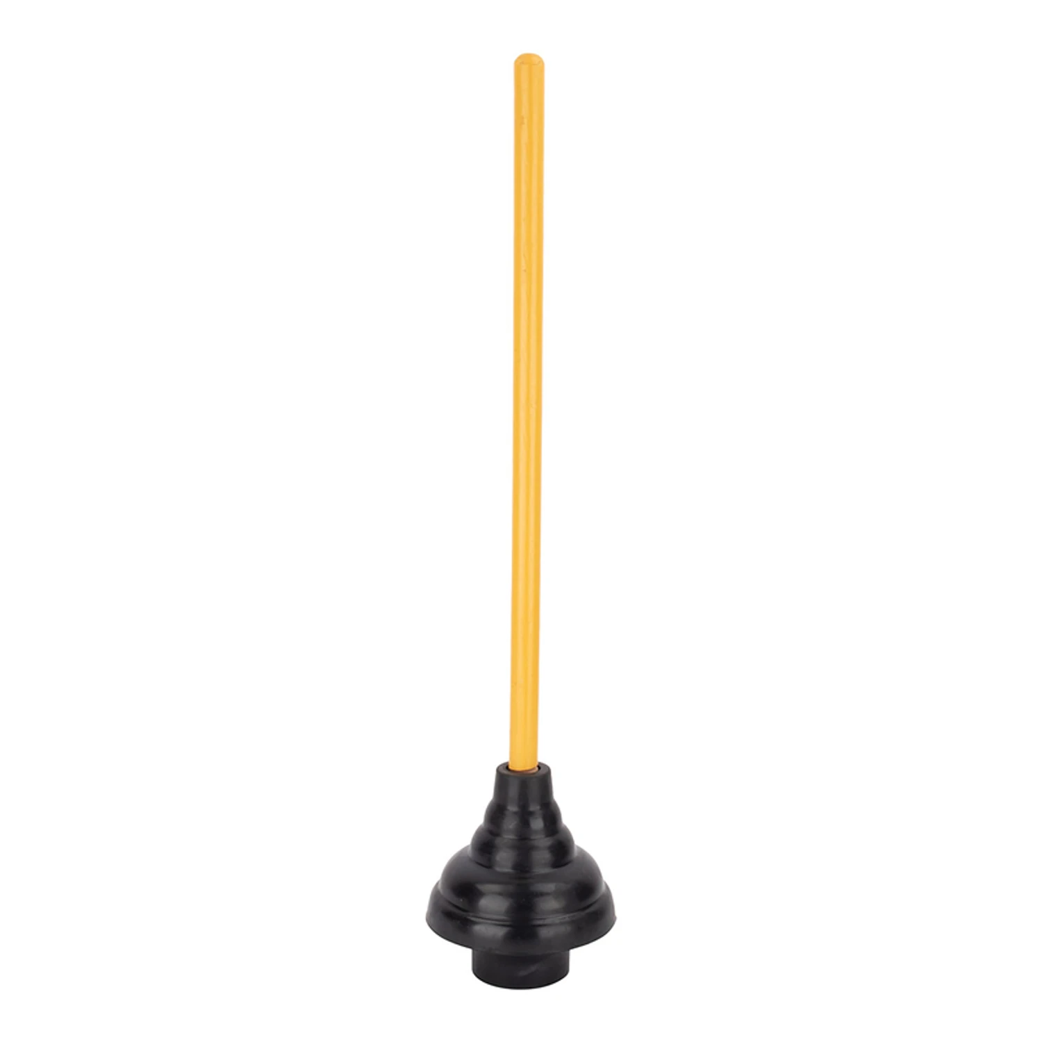 Pro Deluxe Toilet Plunger 20 In. L X 5.8 In. D With Wood Handle