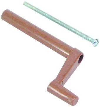 Wp-8878c 3 Inch Brown Plastic Awning Window Crank For Mobile Homes