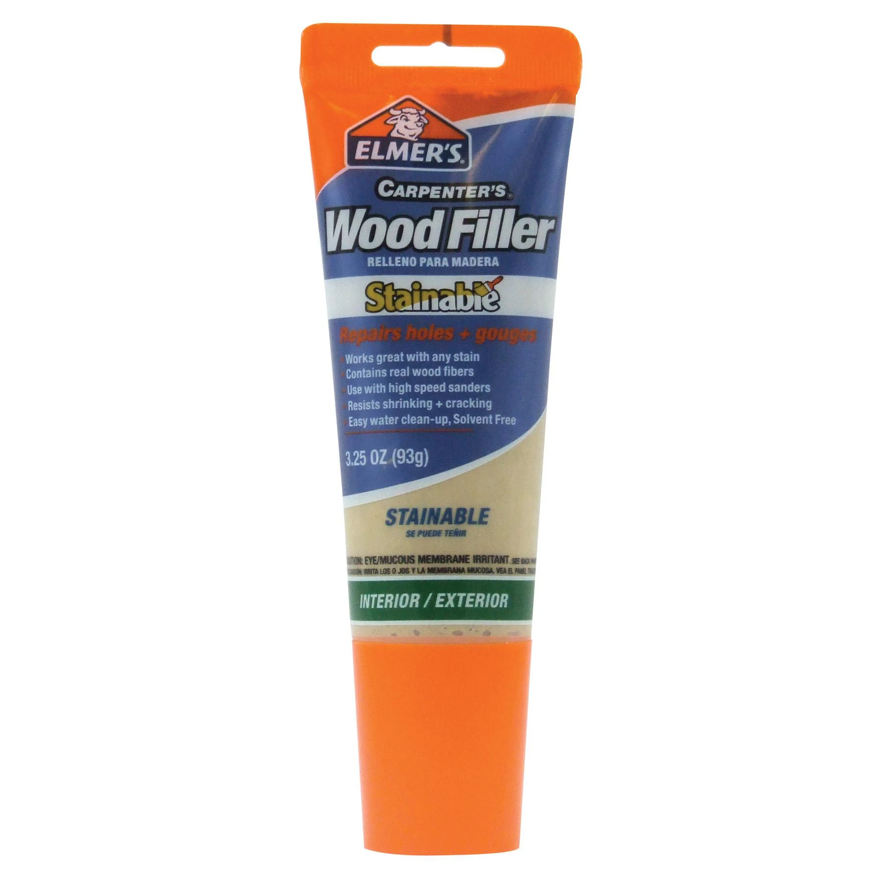 E887q Stainable Wood Filler Tube 3.25 Ounce For Interior And Exterior Use