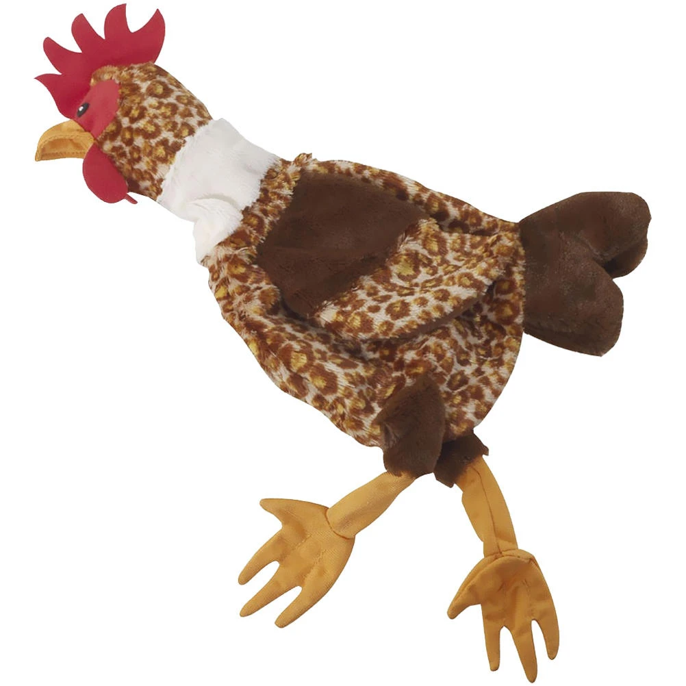 Skinneeez Exotic Series 18-inch Barnyard Chicken Plush Dog Toy