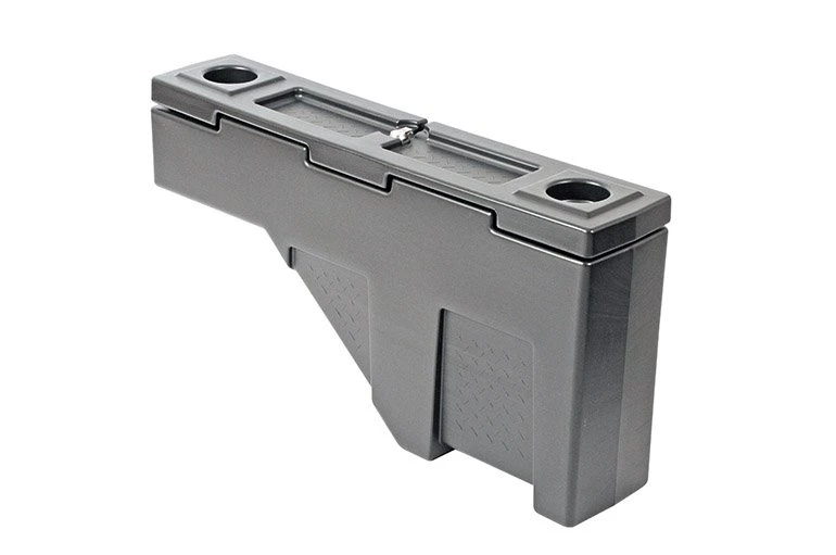 Dz95p Specialty Series Poly Plastic Wheel Well Tool Box - Universal Fit