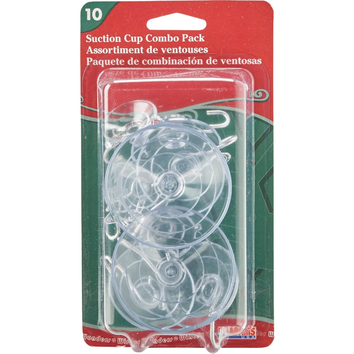Suction Cup Combo Pack, 10-Pc.