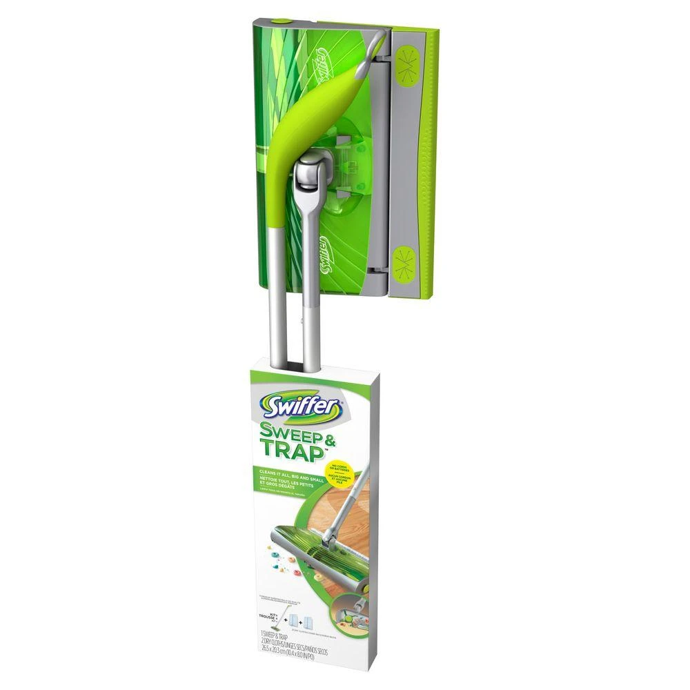 Sweep And Trap Starter Kit, Model 87141, Complete Cleaning Solution