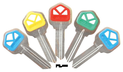 ILCO Kwikset Design Decorative House Key, KW1P / KW1-PC (5-Pack)