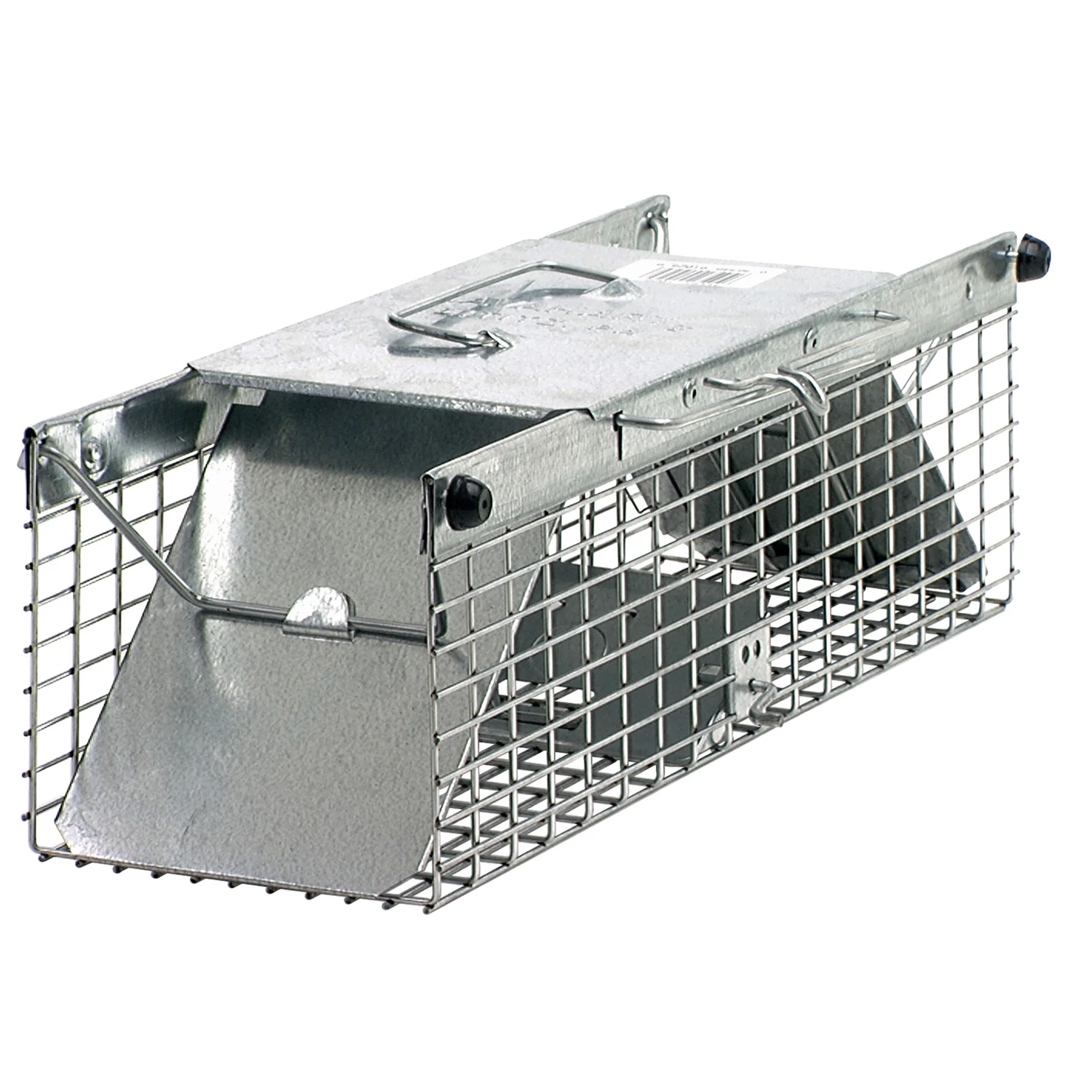 18 In. 2-door Live Animal Trap, Model 1025, Small, Galvanized Steel